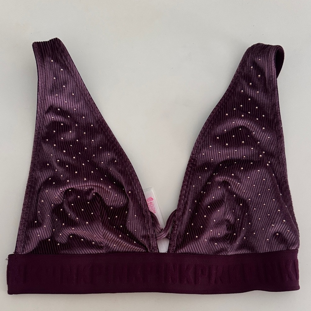 PINK Victoria's Secret Deep Purple Bralette
